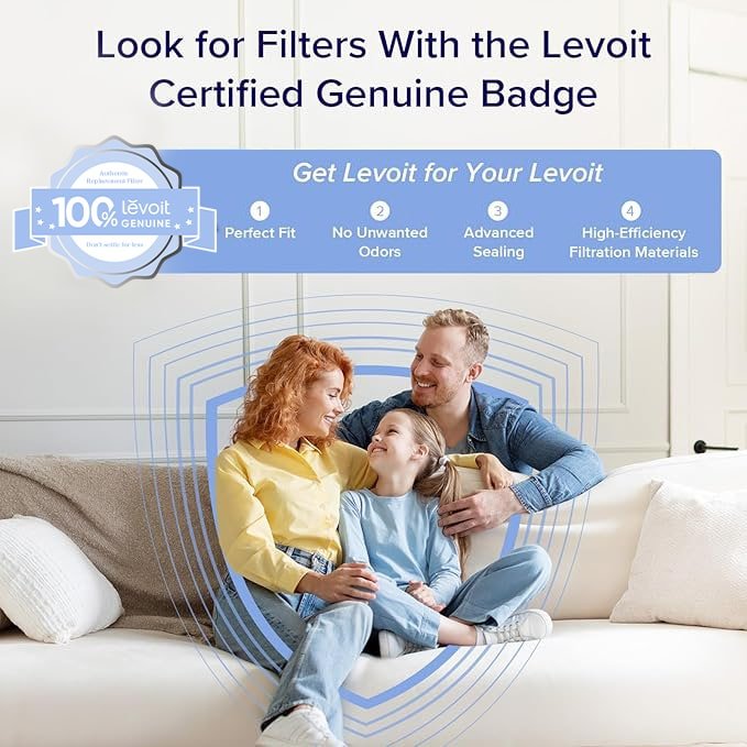 Levoit Core® 200S-P Black Smart Air Purifier - Image 6