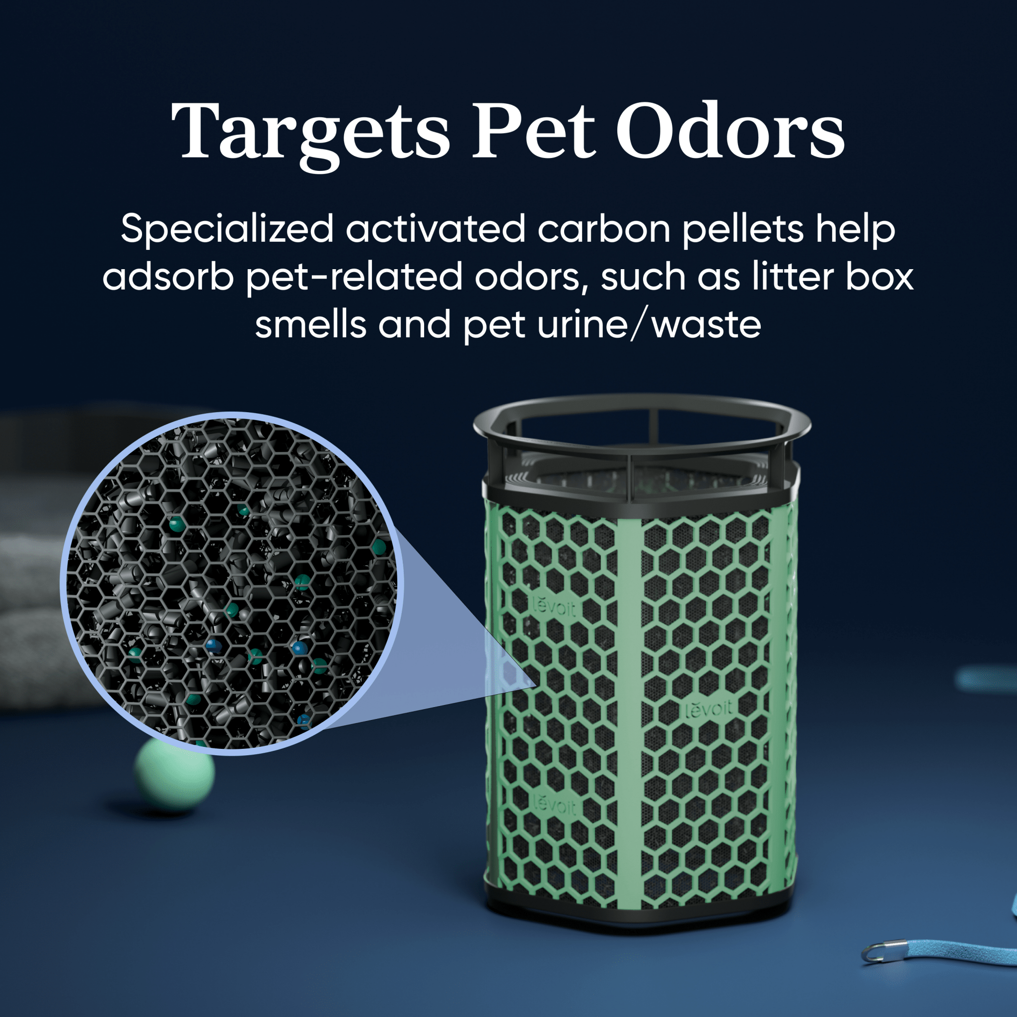 Levoit Eleva 300X Pet Activated Carbon Air Purifier Filter - Image 3
