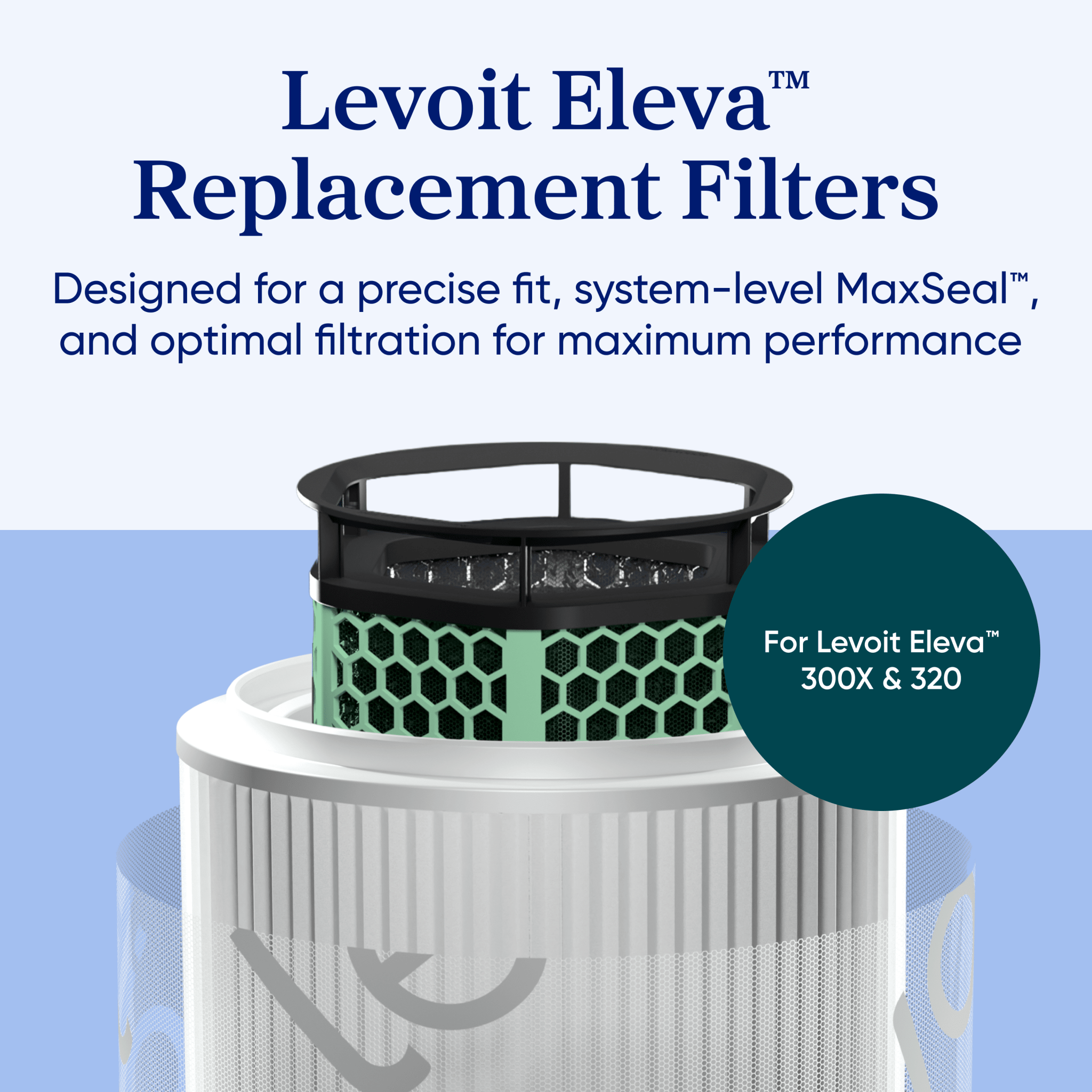 Levoit Eleva 300X Pet Activated Carbon Air Purifier Filter - Image 5